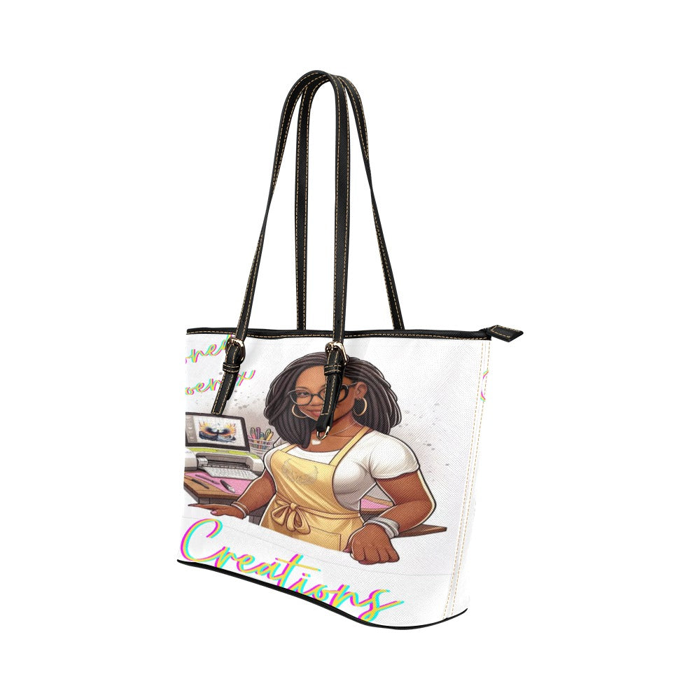 Leather Tote Bag/Large