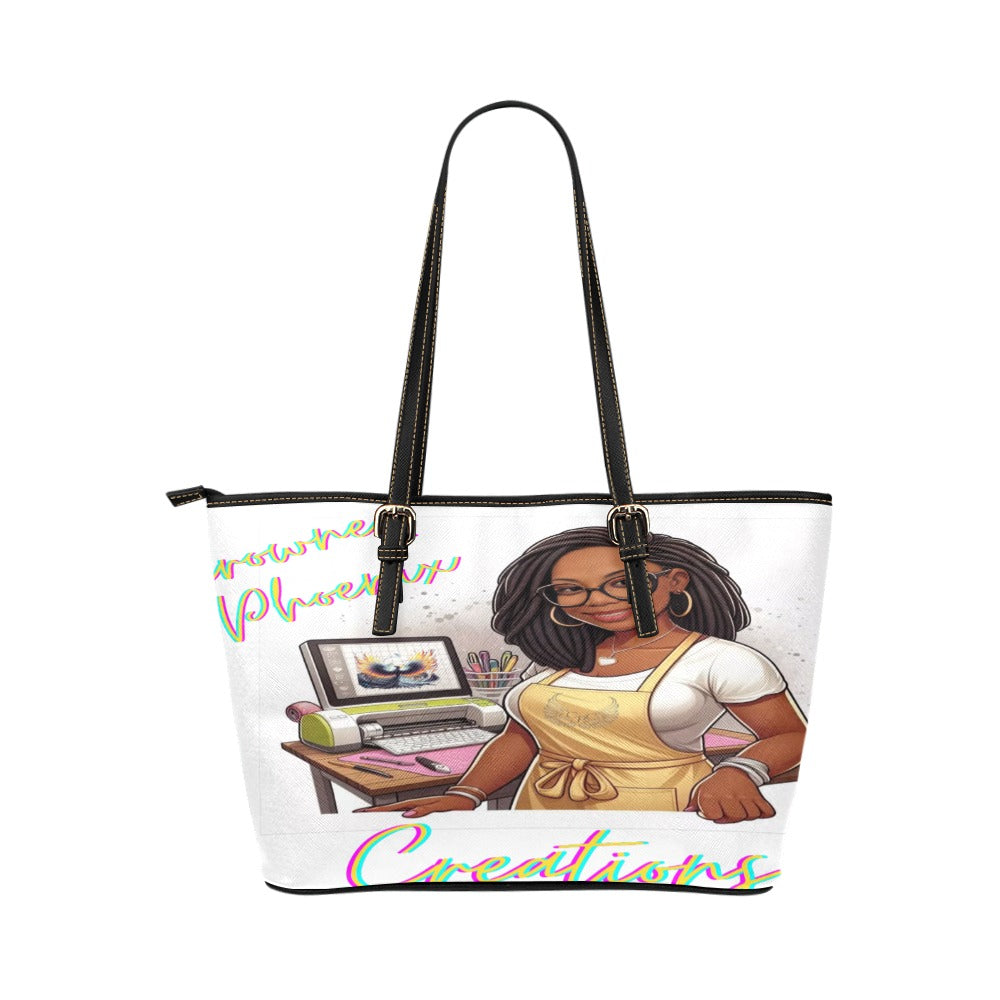 Leather Tote Bag/Large