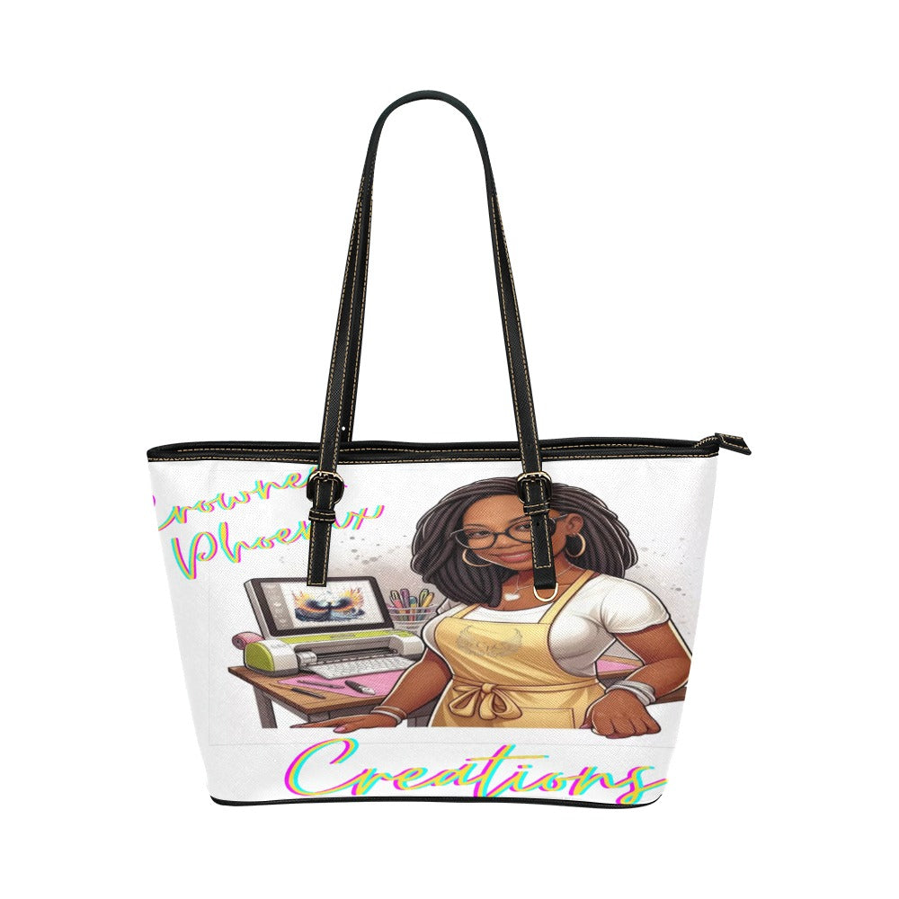 Leather Tote Bag/Large